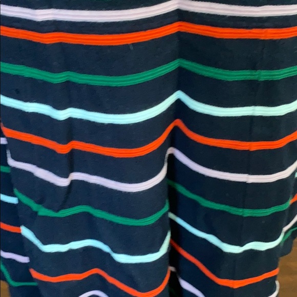 Vince Camuto Navy Striped Dress NEW - No Tags PXL - Picture 3 of 3